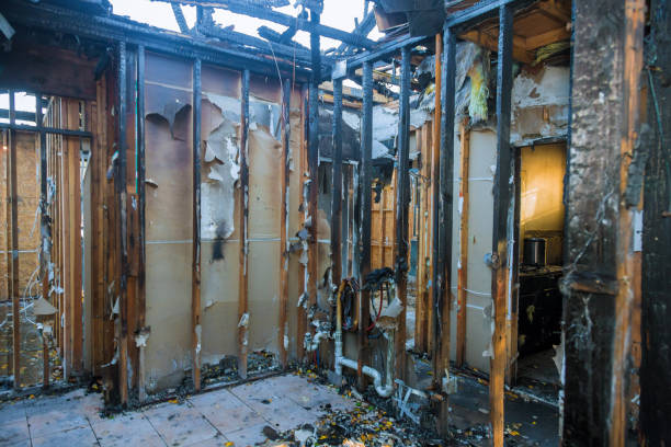 Professional Soot Cleanup technician working in Coronita, CA